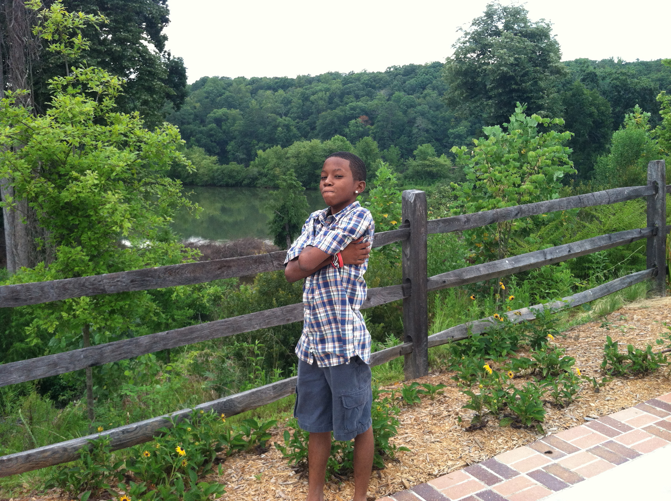 Ky'Ree at a park in Atlanta